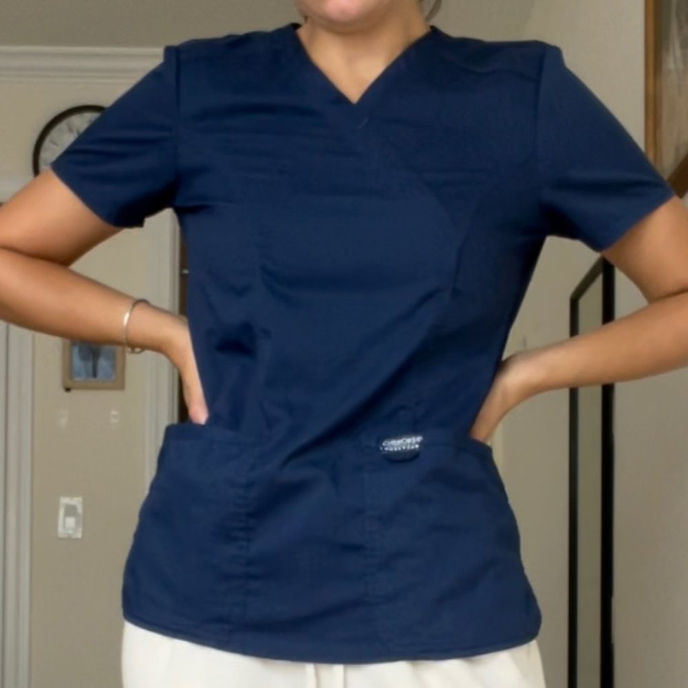 Cherokee Women's Mock Wrap Top
